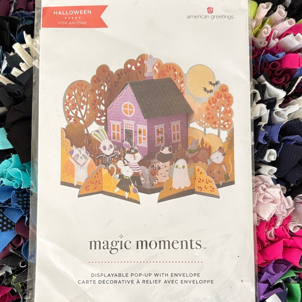 🆕American Greetings Halloween Displayable Pop Up Card